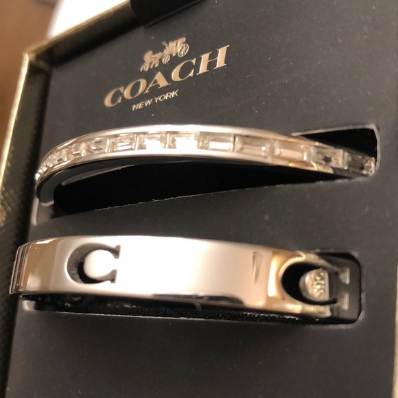 Coach 2 piece bangle set - Picture 3 of 5